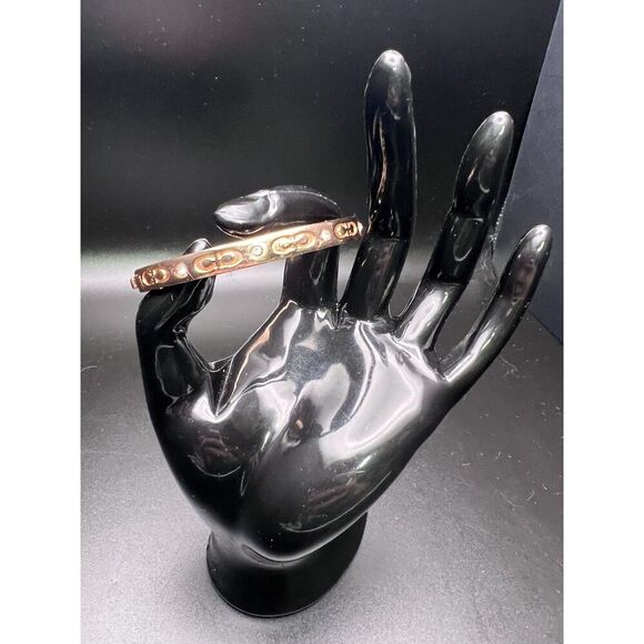 Coach Rose Gold and Crystal Bracelet - Picture 4 of 9